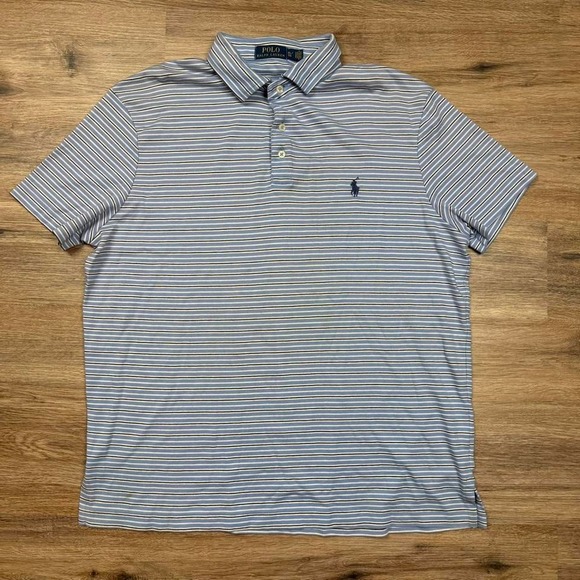 Polo Ralph Lauren Other - lavender polo ralph lauren striped polo shirt
